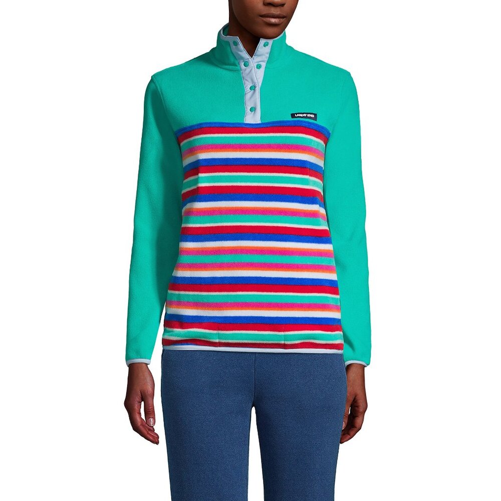 Women's Heritage Fleece Snap Neck Pullover - NIP - Size: Petite XL - Picture 14 of 15